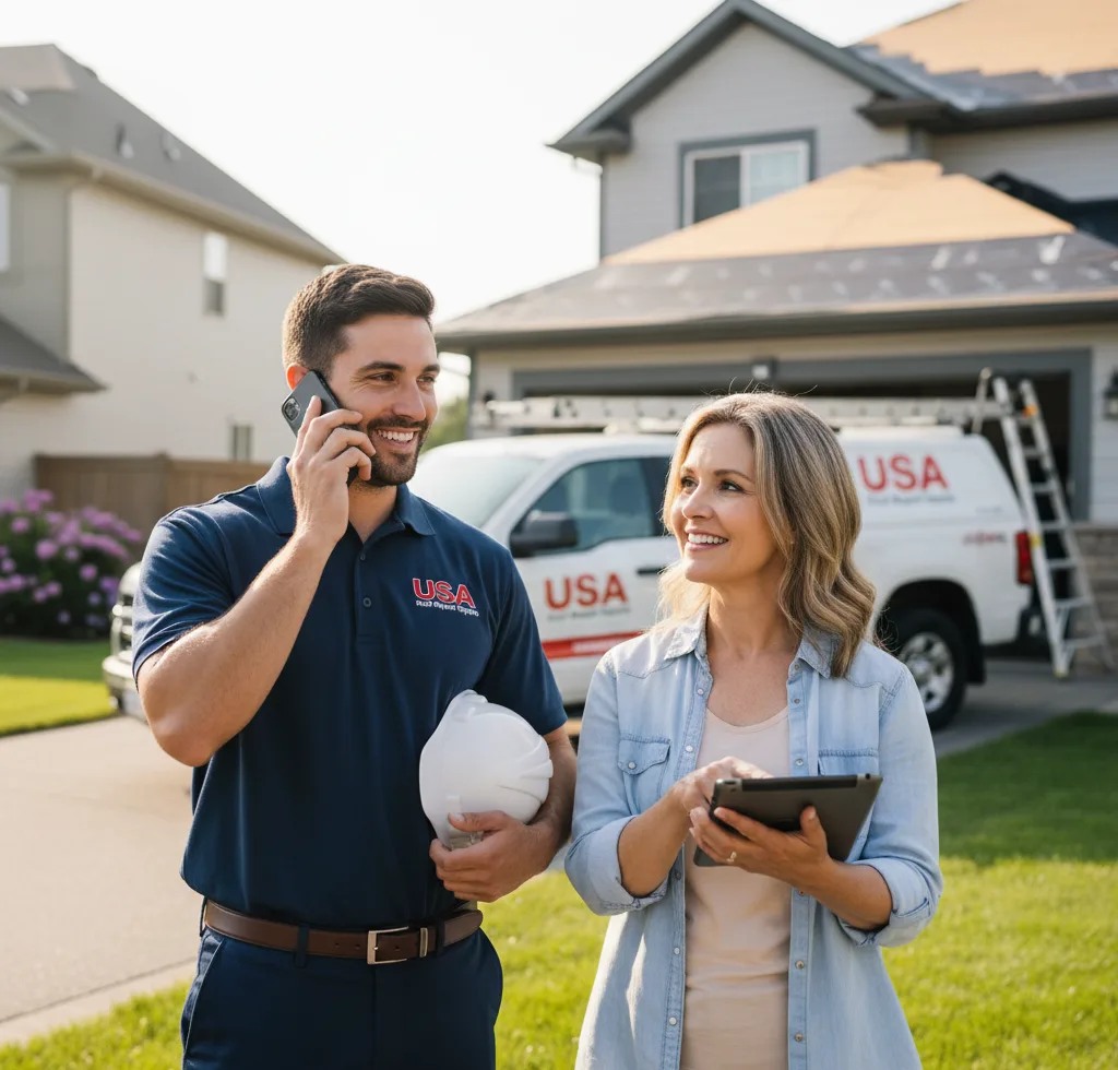 USA Roof Repair Experts customer support in Volga